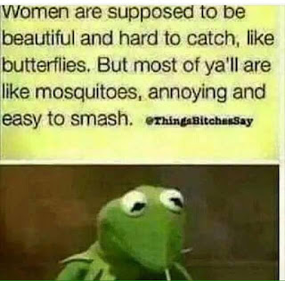 #women are supposed to be #beautiful and hard to catch, like #butterflies