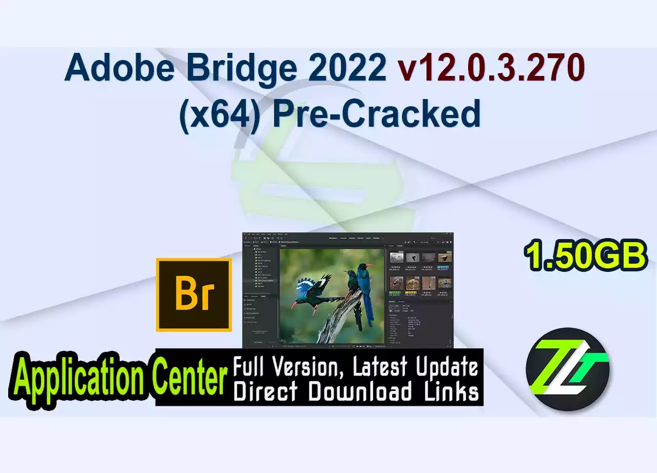 Adobe Bridge 2022 v12.0.3.270 (x64) Pre-Cracked