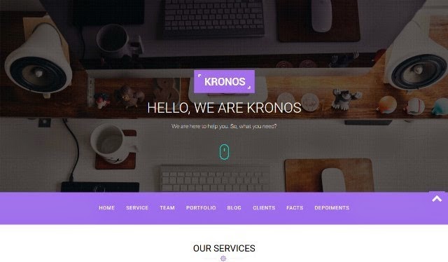 Kronos - Html5 Business Template