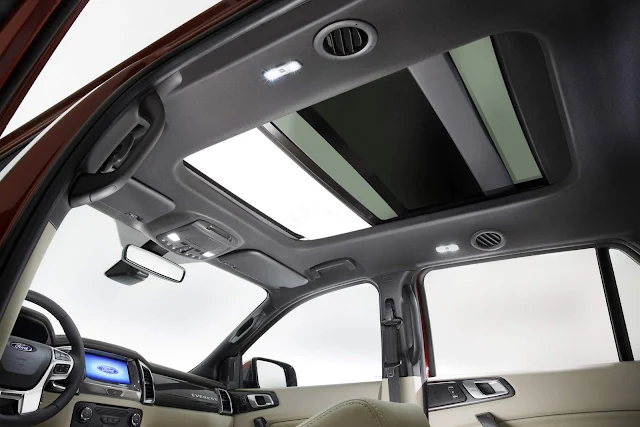 Novo Ford Everest 2015 - interior