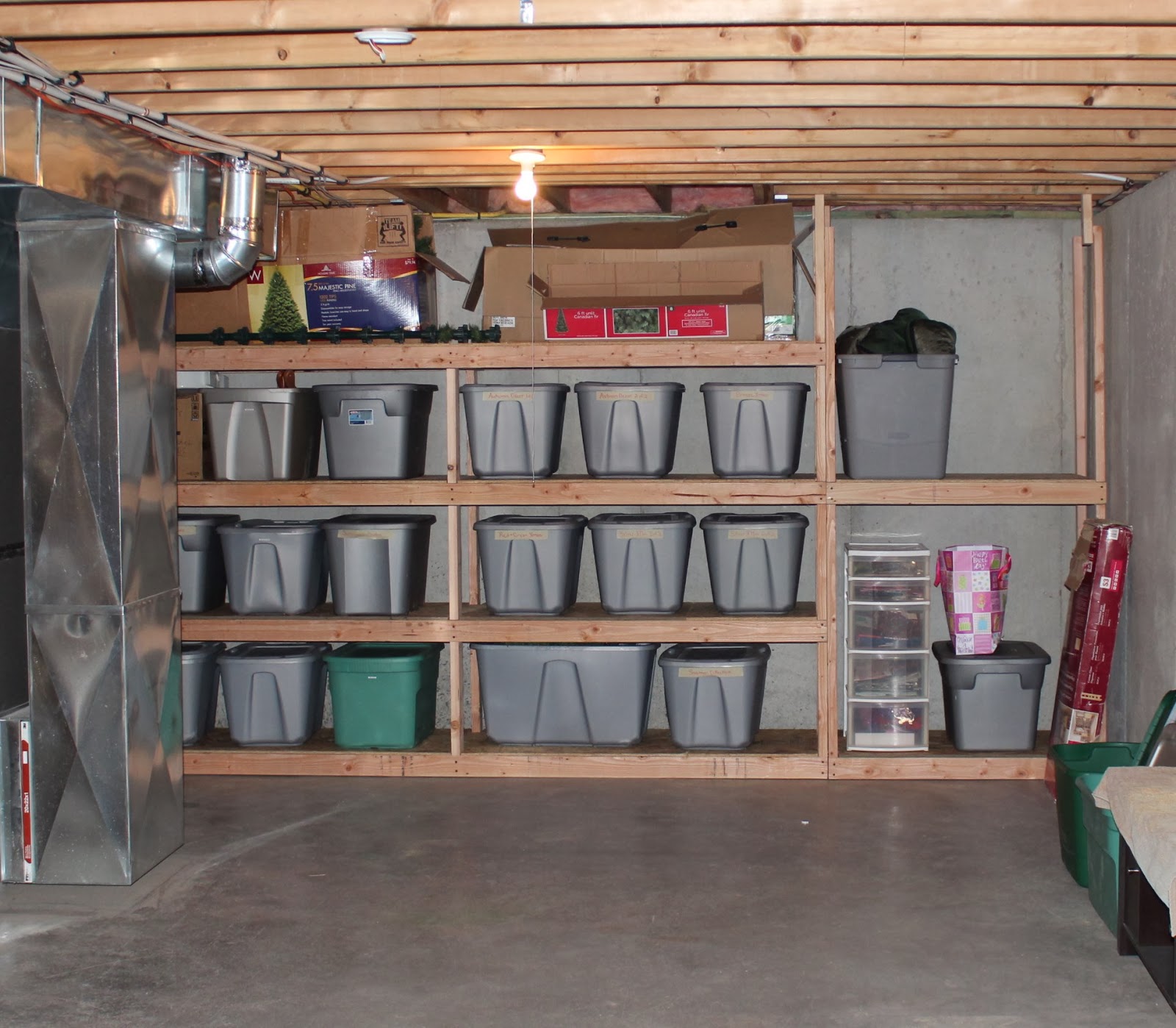 DIY Basement Shelving: Because Not Every House Project Can Be 