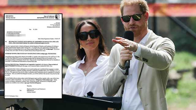 Archewell Foundation Suspended Over Payments, Prince Harry and Meghan Markle Deny Claims