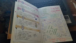 Bullet Journal - Zone Cleaning Layout - Katrina Roets