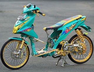 Modifikasi Keren Honda Beat