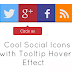 Biểu tượng mạng xã hội với hiệu ứng tooltip cho Blogger