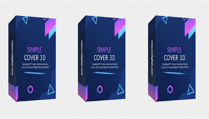 Simple Cover 3D Template By UlasanDigital