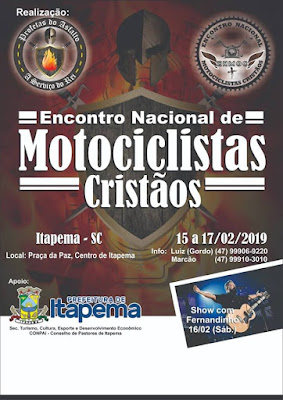 encontro nacional de motociclistas cristãos