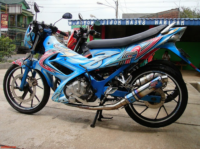 stiker keren untuk motor satria fu