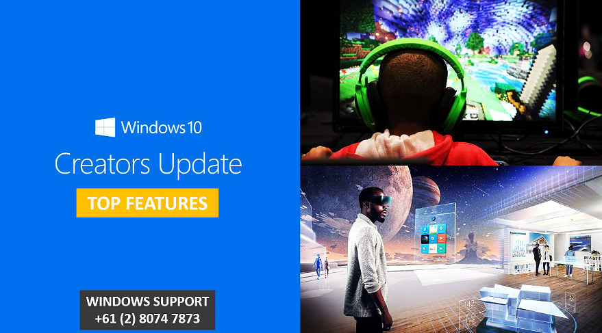 Top Five Features of Windows 10 Creators Update