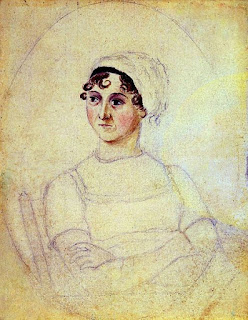 Acuarela de Jane Austen