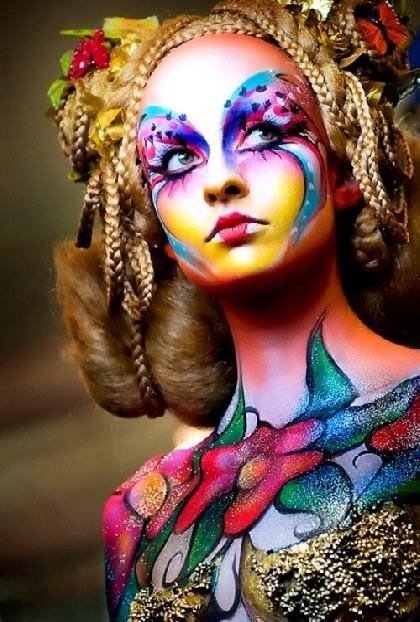 Body painting versus tattoo | Tattoo Designs, Piercing and Body Art
