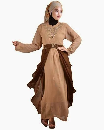 Contoh model baju muslim kebaya modern sederhana Contoh model baju muslim kebaya modern sederhana