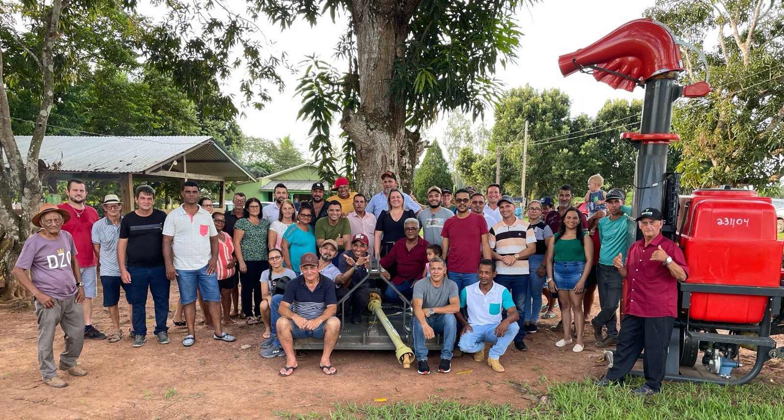 Agricultura familiar de São Miguel do Guaporé recebe emenda de Cláudia de Jesus