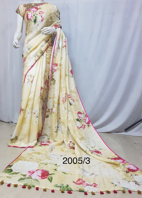 Digital Print Sarees