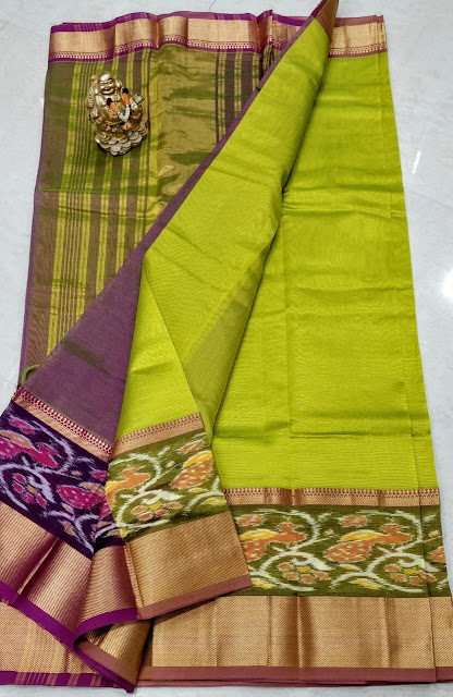 ikkat kanchi Pattu sarees