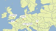 Thames River Europe Map