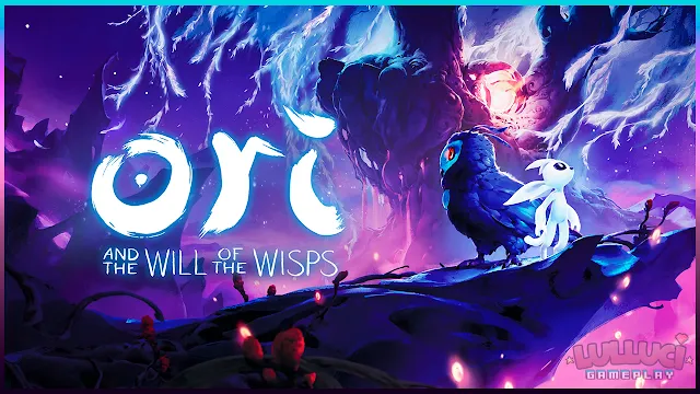 Banner Ori and the Will of the Wisps - Jogos em Live, post com pequeno resumo do jogo e experiência da Streamer com a jogatina
