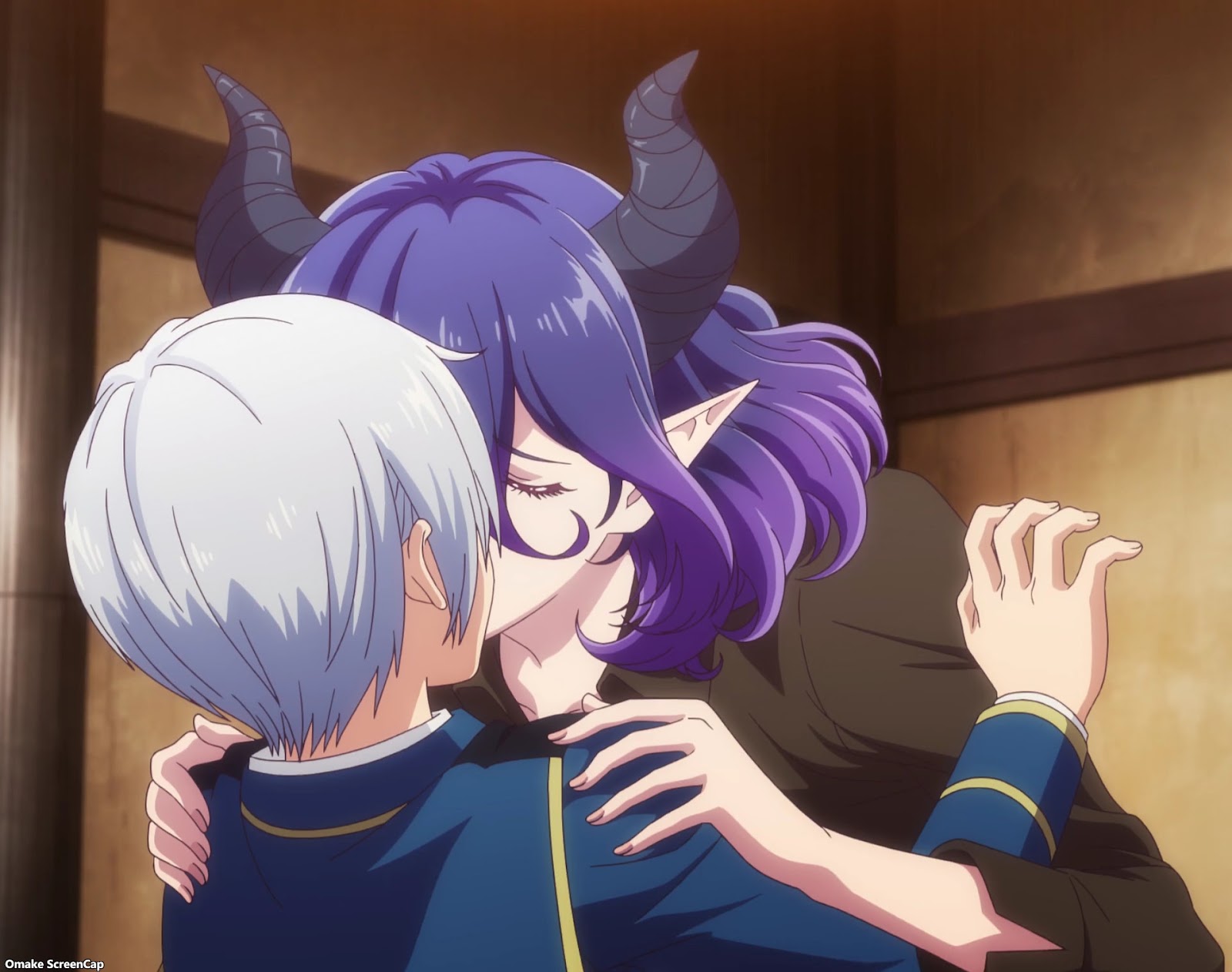 Alto touched her doorbell - Kinsou no Vermeil episode 4 