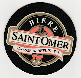 Un sous-bock de la biére Saint-Omer