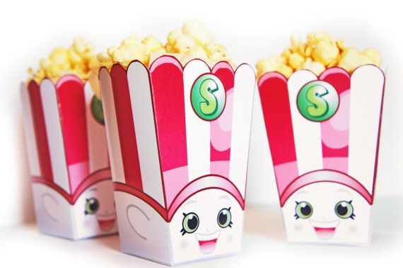 Dora Popcorn Boxes