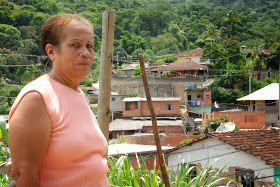 Moradora há mais de 45 anos da Quinta Lebrão, Maria Luiza dos Santos também comemorou a entrega do novo PSF Quinta Lebrão
