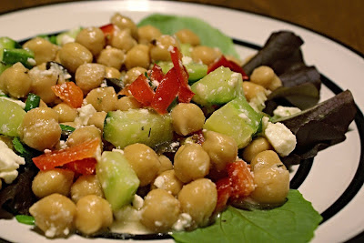 Chickpea and Feta Salad