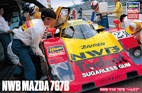 Hasegawa 1/24 Mazda 767B (20446) English Color Guide & Paint Conversion Chart