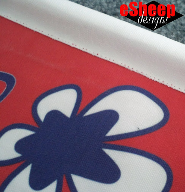 Spoonflower FQ Custom Sports Banner by eSheep Designs