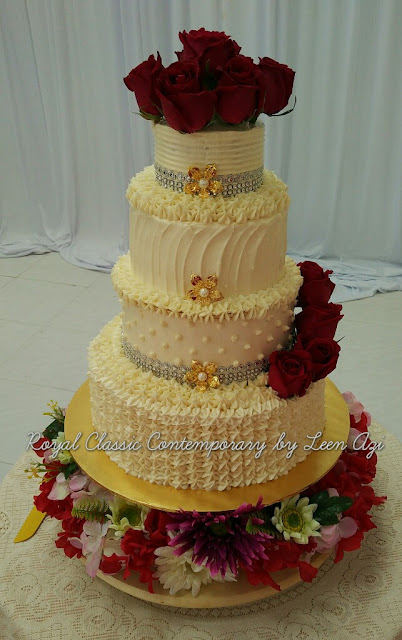 wedding cake design by leen azi