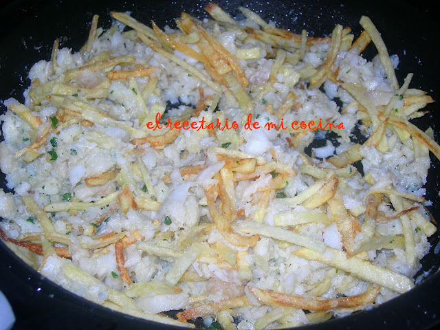 Bacalao dorado o a la portuguesa