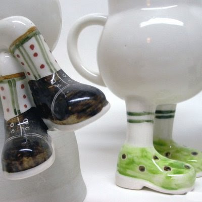 Legged Teapots and Cups