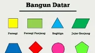 Ciri-ciri Bangun Datar dan Rumusnya