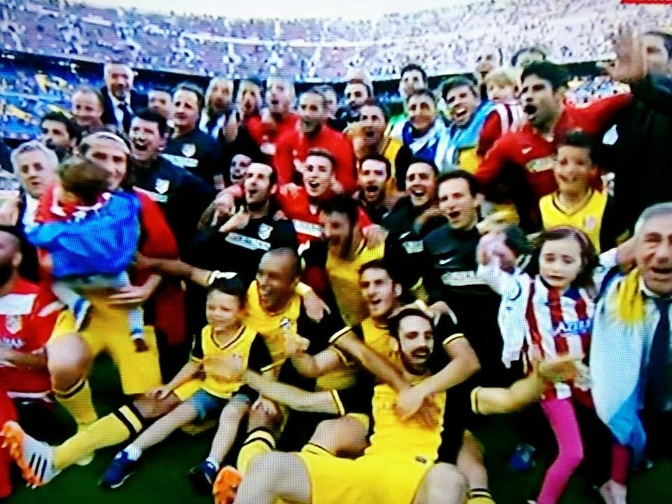 El Atlético de Madrid es el campeón de la Liga BBVA