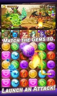 Screenshots of the Heroes & Monsters for Android tablet, phone.