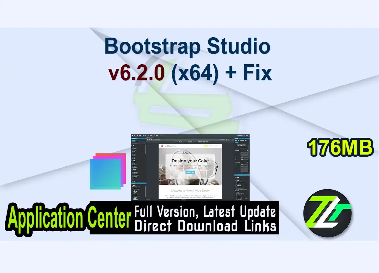 Bootstrap Studio v6.2.0 (x64) + Fix