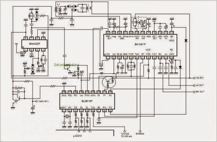 Am Radio / Fm If Stereo System Ic