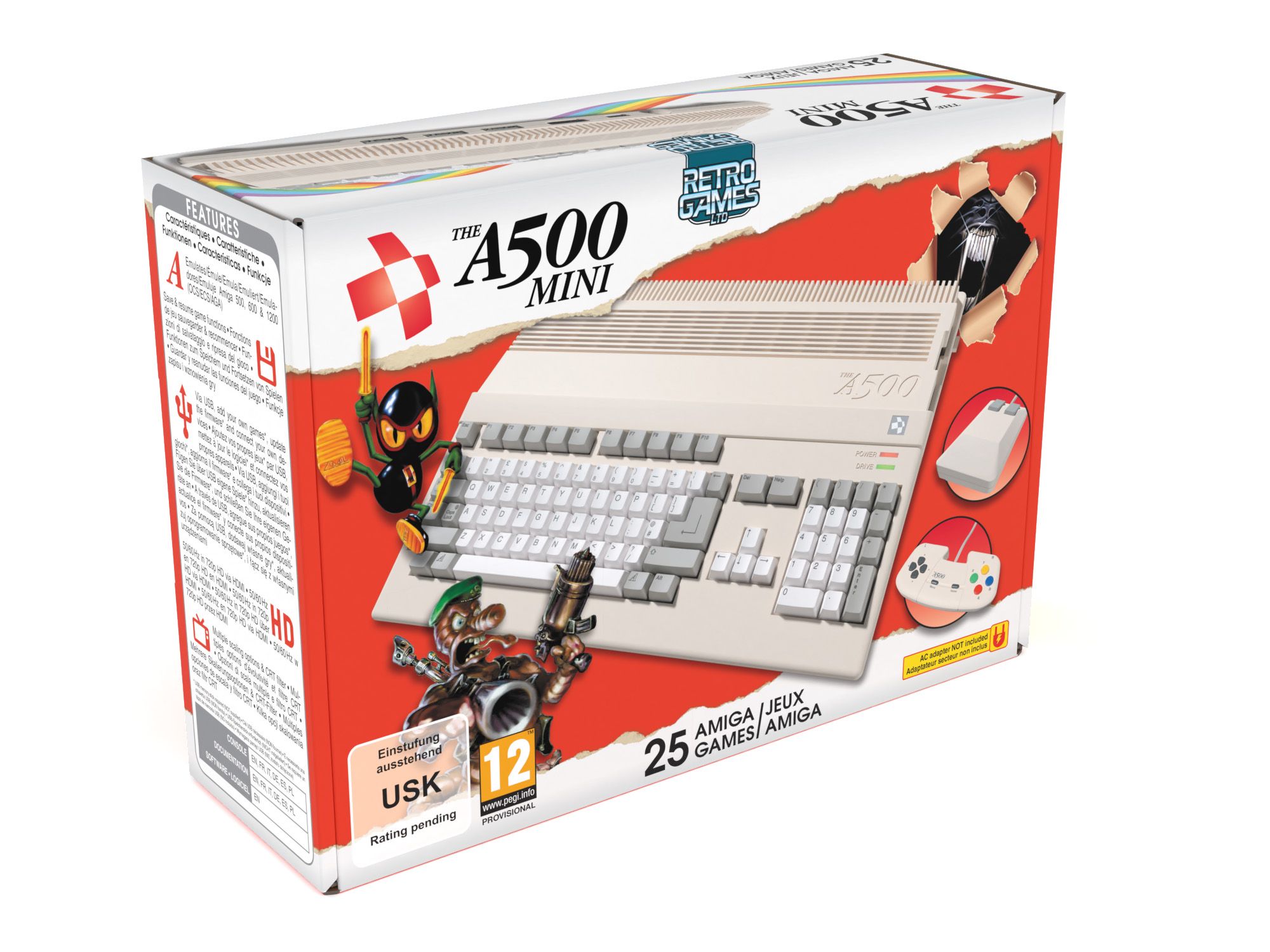 Amiga 500 mini THE A500