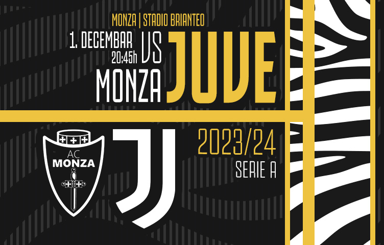 Serie A 2023/24 / 14. kolo / Monza - Juventus, petak, 20:45h