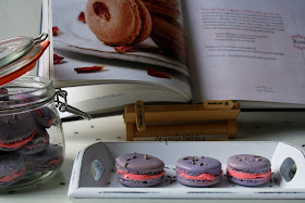 Mother's Day Lavender and Rose Macarons from www.anyonita-nibbles.co.uk