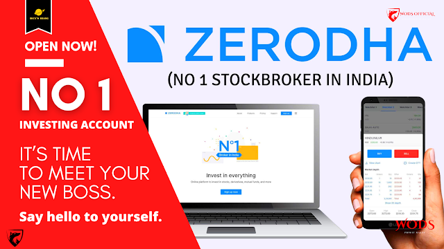 OPEN ZERODHA DEMAT ACCOUNT