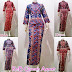 Model Baju Batik Seri Queen motif kain batik Asmat