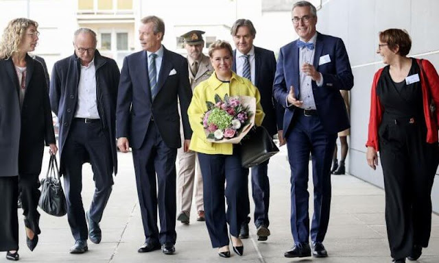 Grand Duke Henri and Grand Duchess Maria Teresa attended the opening of the international conference Climate Alliance