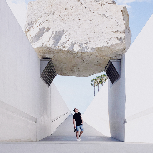 Levitated Mass LACMA Los Angeles