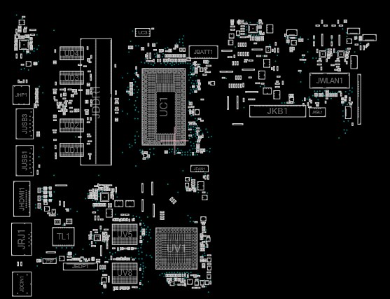 DG42A DG52A NM-B244 REV 1.0 Boardview Lenovo Ideapad 320C-15