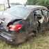 Professora ferida em capotamento na estrada de SJB