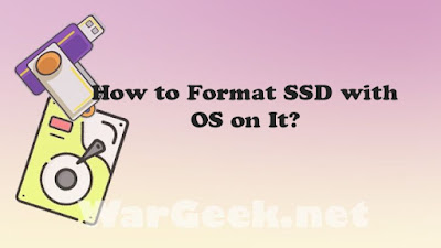How to Format SSD with OS on It?