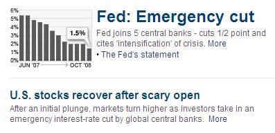 Feds cut 50 basis point