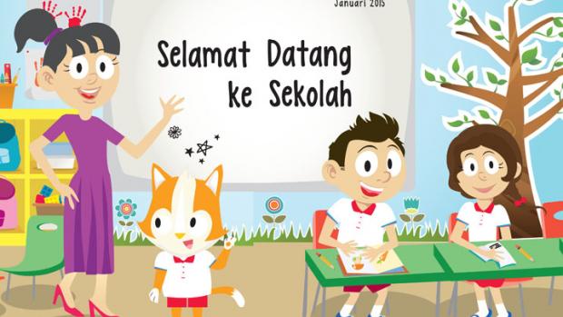  Gambar  Animasi  Anak  Sekolah 