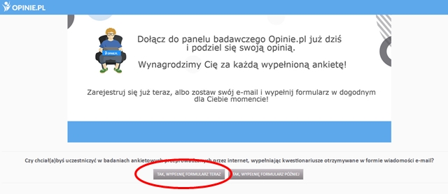 rejestracja opinie.pl