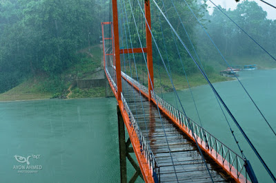 This is an beautiful wallpaper of Rangamati Hanging Bridge 